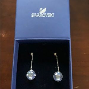 Swarovski Drop Crystal Earrings